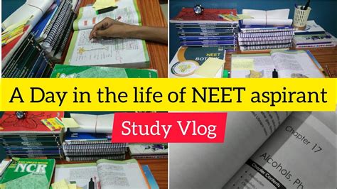 NEET Study Vlog A Day In The Life Of NEET Aspirant NEET Aspirant