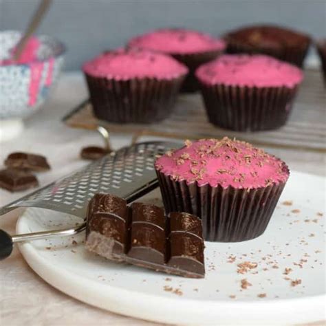 Beetroot And Chocolate Cupcakes Only Crumbs Remain