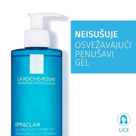 La Roche Posay EFFACLAR Gel Za Umivanje I Kupanje Za Masnu Osetljivu