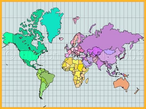 Mercator Projection and Hobo-Dyer map | charlotte's tok blog