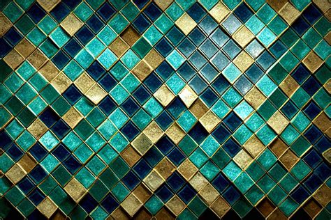 Mosaic Pattern Wallpaper