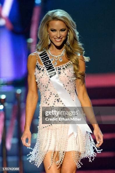 Miss Virginia Shannon Mcanally Is Introduced During The 2013 Miss Usa News Photo Getty Images