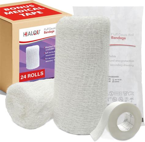 Amazon Med Pride Sterile Krinkle Gauze Rolls X