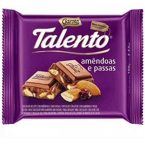 Chocolate Talento Garoto G C Un Sabores A Escolher R