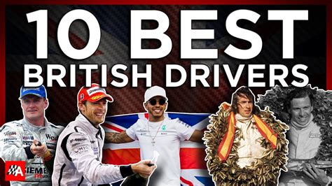 The 10 Best British F1 Drivers Of All Time YouTube