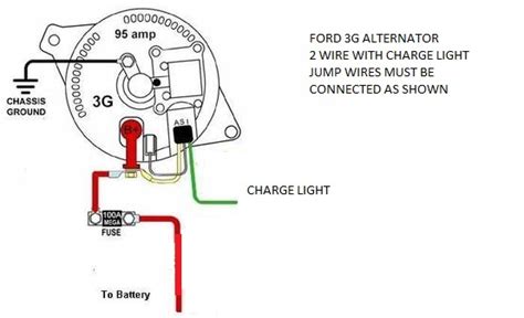 Ford 3g Alternator Wiring Kit