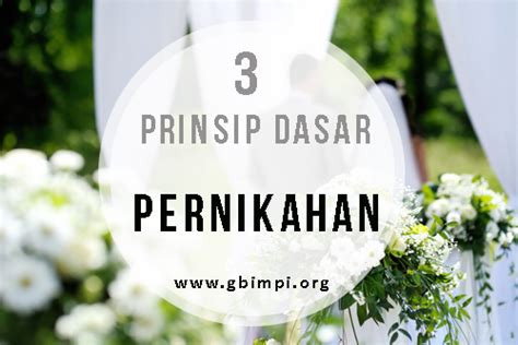 Prinsip Dasar Pernikahan Kristen Brain