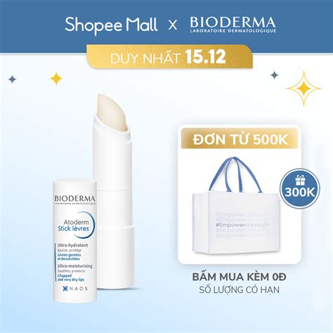 Son D Ng M I Kh N T N V T N Th Ng Bioderma Atoderm Stick Levres