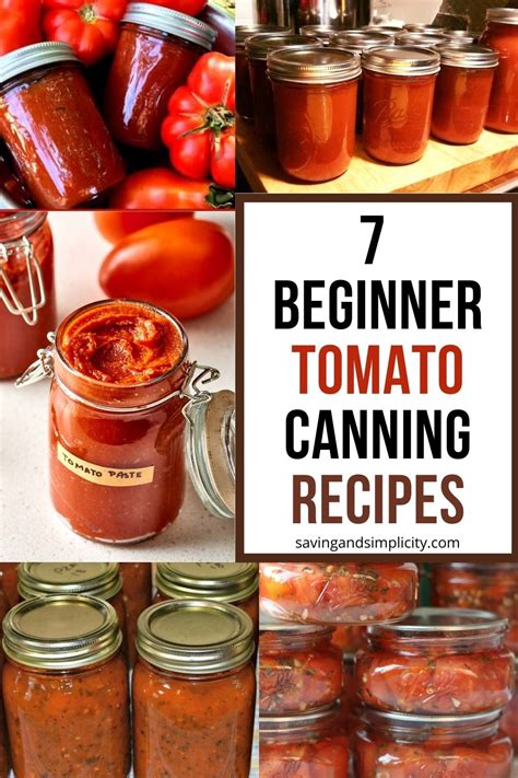 How To Can Tomatoes 7 Beginner Tomato Canning Recipes Saving And Simplicity