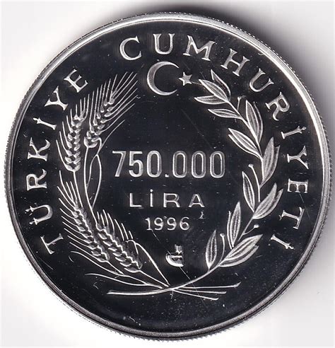 1996 Ecu European Currency Unit Köprü Hatıra Gümüş Para Köprülü