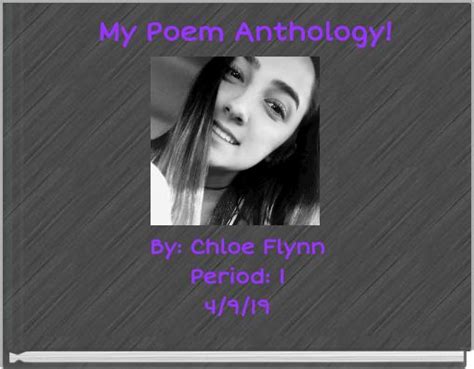 My Poem Anthology Free Stories Online Create Books For Kids