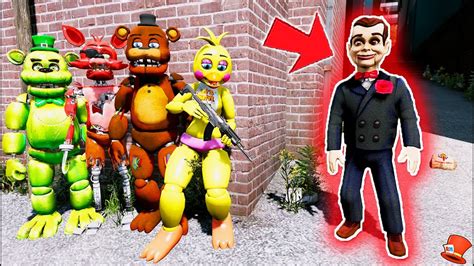 Can The Animatronics Defeat Slappy The Dummy Gta 5 Mods Fnaf