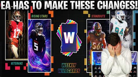 EA HAS TO FIX THIS WEEKLY WILDCARD PROMO NEEDS TO CHANGE MADDEN 23