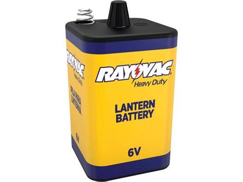 Rayovac R Heavy Duty Volt Lantern Battery With Spring Terminals