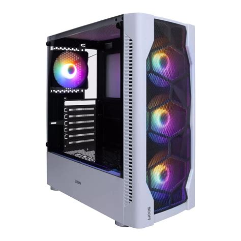 Boost Lion RGB Mid-Tower ATX Case White in Pakistan for Rs. 13499.00 ...