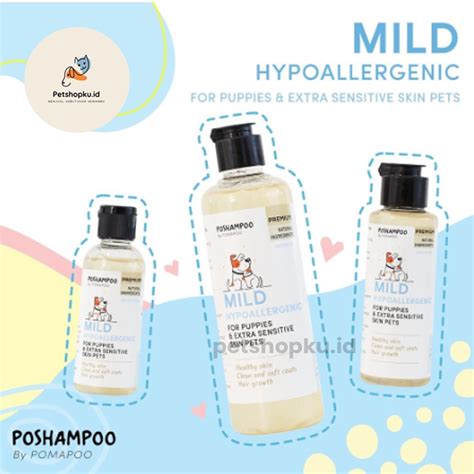 Jual Pomapoo Shampoo Kucing Dan Shampoo Anjing Poshampoo Natural Size