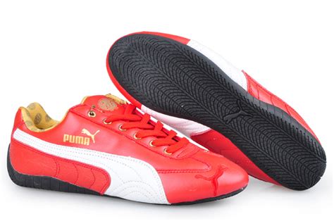 Men's Puma Speed Cat Leather Shoes Black/White | Puma Speed Cat Fit ...