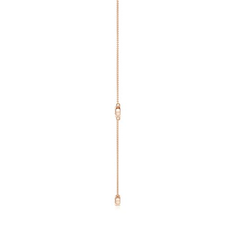 Angara Bezel Set Round Diamond Chain Necklace In 14k Solid Gold 18