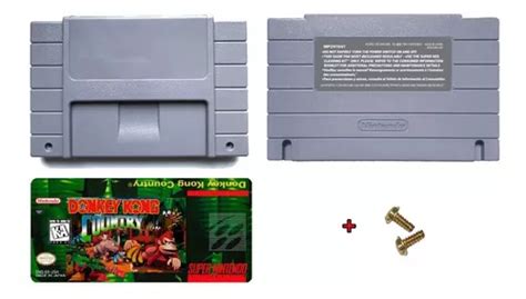 Carca A Cartucho Super Nintendo Snes Label Parafusos Mercadolivre