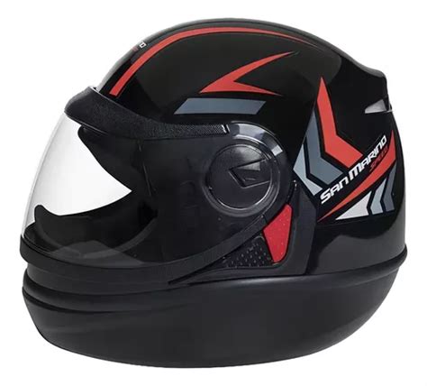 Capacete Moto San Marino Speed One Fechado Integral Taurus