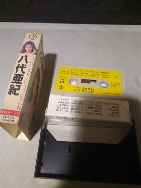 Yahooオークション C8445 カセットテープ 八代亜紀 スーパースター