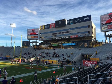 Arizona State Football Stadium Seating Chart A Visual Reference Of Charts Chart Master