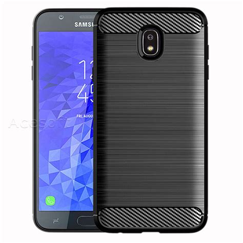 Dustproof Protective Cover Carbon Fiber Case For Samsung Galaxy J7