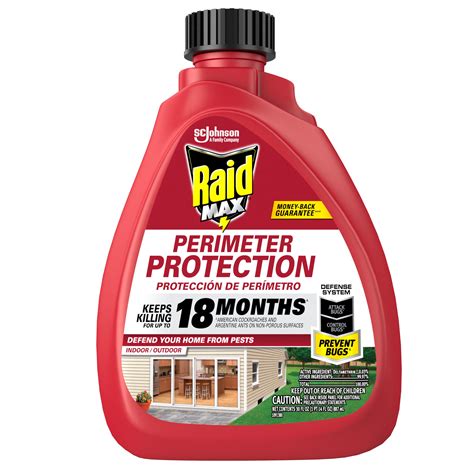 Raid MAX Perimeter Protection Auto Trigger Refill Kills Cockroaches