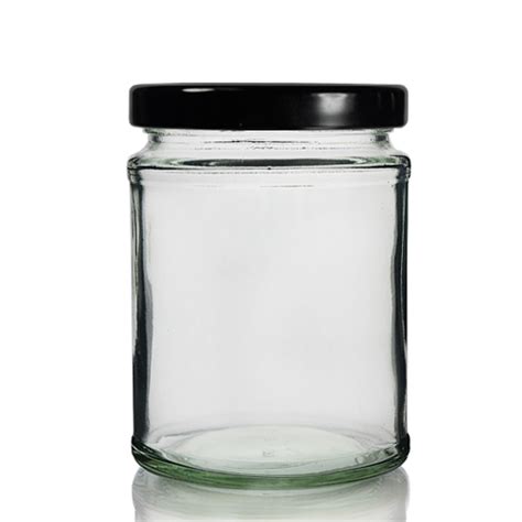 Ml Clear Glass Food Jar With Twist Off Lid Ideon Packaging