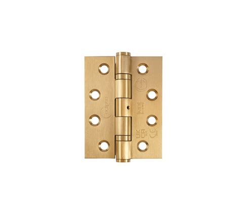 Eclipse 102x76mm Grade 13 Ball Bearing Butt Hinges Pack Of 3 Satin Brass Door Hinges From