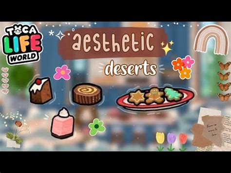 Aesthetic Desserts Cooking Toca Boca Youtube