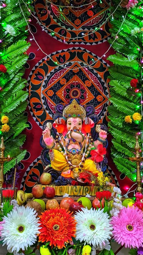 Aggregate More Than Ganesh Pandal Simple Decoration Latest Seven