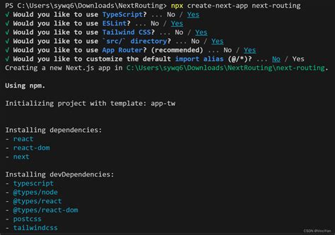 Next Js React Npx Create Next App Csdn