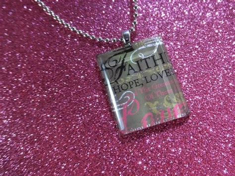 Faith Hope Love Necklace