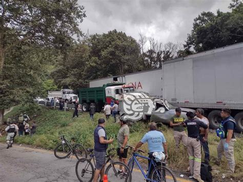 Rapi A Tras Accidente En La Autopista Puebla Orizaba Deja Caos Vial