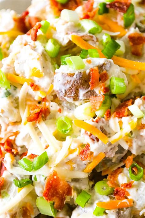 Loaded Baked Potato Salad This Is Not Diet Food