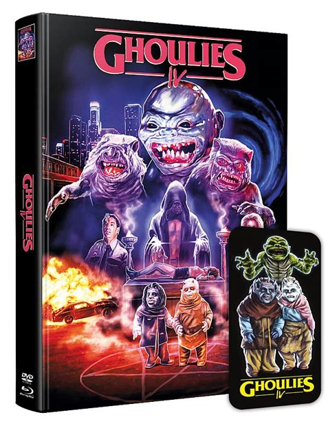 Ghoulies 4 Mediabook Wattiert Blu Raydvd Limited 333 Edition