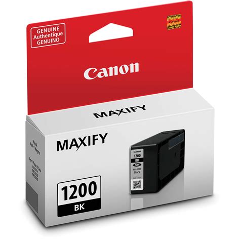 Canon PGI 1200 Black Ink Cartridge 9219B001 B H Photo Video