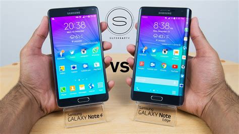 Samsung Galaxy Note Edge Vs Note 4 Review Comparison YouTube