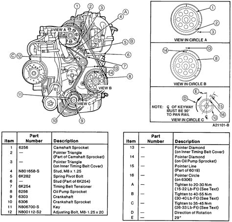 Ford Ranger Timing Marks