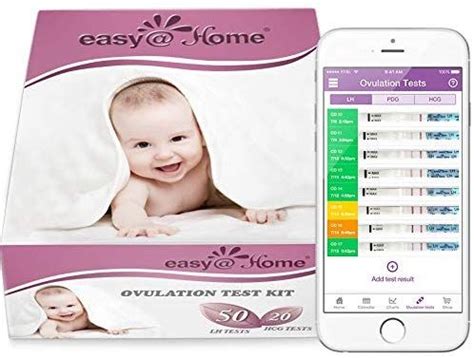 Easy Home 50 Ovulation Test Strips And 20 Pregnancy Test Strips Combo