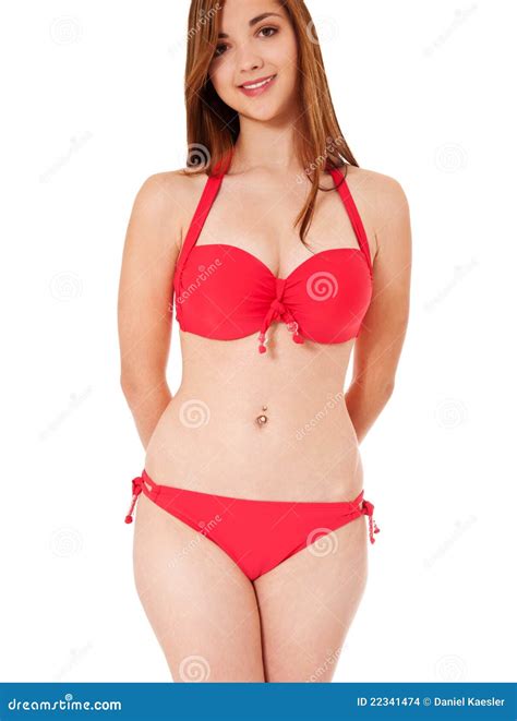 Jugendliche im Bikini stockfoto Bild von mädchen attraktiv