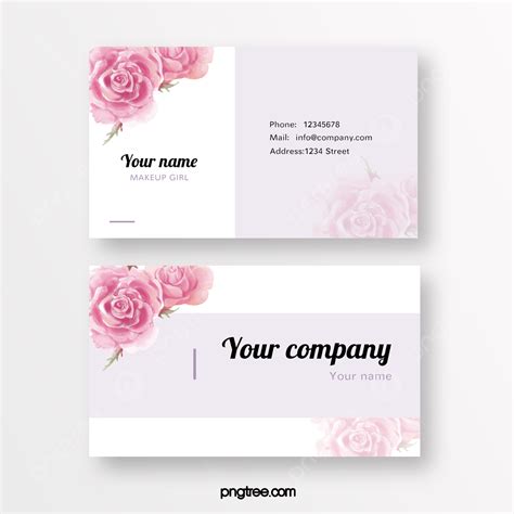 Purple Business Card Template Download on Pngtree