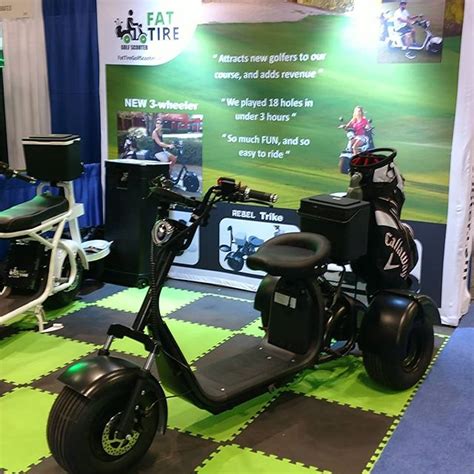 Fat Tire Golf Scooter The Best Single Rider Golf Solution