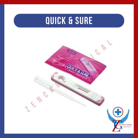 Jual Test Pack Onemed Quick Sure Test Kehamilan Instant Shopee