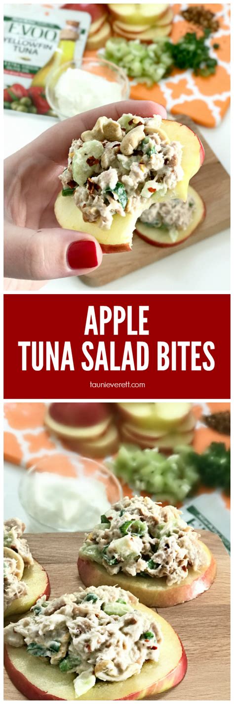 Apple Tuna Salad Bites Recipe | Tauni Everett