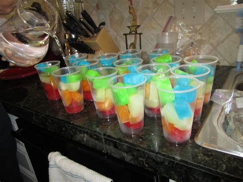 Party Time Rainbowice Make Kool Aid As Directed But Use Half The