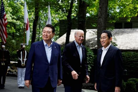 Full Text Of Joint Statement Of Leaders Of S Korea Us Japan The