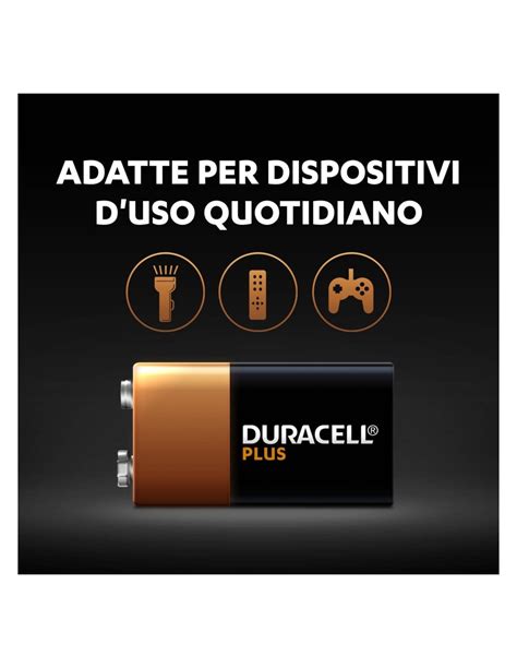 Duracell Plus Batería De Un Solo Uso 9v Alcalino