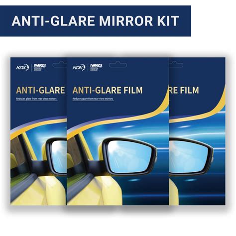 Anti Glare Mirror Kit The Official Kdx Window Film Site